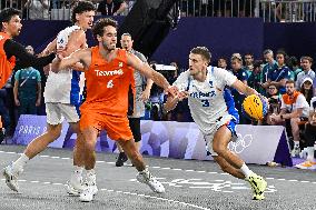 Paris 2024 - France Wins Silver In Men's 3X3 Basketball