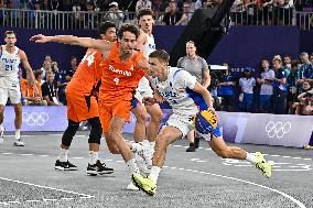 Paris 2024 - France Wins Silver In Men's 3X3 Basketball