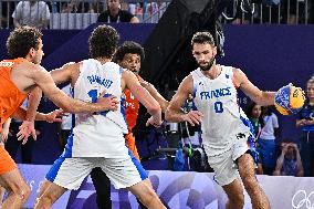 Paris 2024 - France Wins Silver In Men's 3X3 Basketball