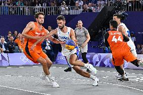 Paris 2024 - France Wins Silver In Men's 3X3 Basketball