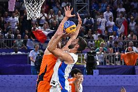 Paris 2024 - France Wins Silver In Men's 3X3 Basketball