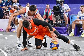 Paris 2024 - France Wins Silver In Men's 3X3 Basketball