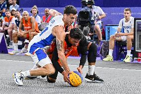 Paris 2024 - France Wins Silver In Men's 3X3 Basketball