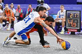 Paris 2024 - France Wins Silver In Men's 3X3 Basketball