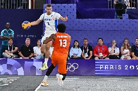 Paris 2024 - France Wins Silver In Men's 3X3 Basketball