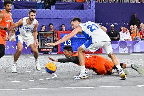 Paris 2024 - France Wins Silver In Men's 3X3 Basketball