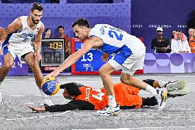 Paris 2024 - France Wins Silver In Men's 3X3 Basketball