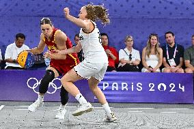 Paris 2024 - Germany Wins Gold In Women's 3X3 Basketball