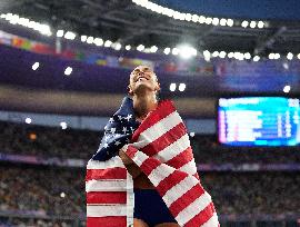 Paris 2024 - Valarie Allman Takes Gold in Women's Discus Throw