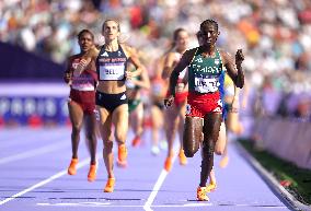 (PARIS2024) FRANCE-PARIS-OLY-ATHLETICS-1500M-WOMEN