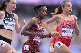 (PARIS2024) FRANCE-PARIS-OLY-ATHLETICS-1500M-WOMEN