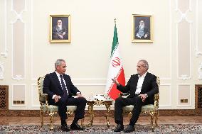 Shoigu Visits Tehran