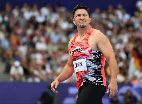 (PARIS2024) FRANCE-PARIS-OLY-ATHLETICS-JAVELIN THROW-MEN