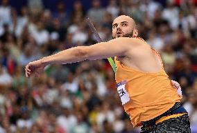 (PARIS2024) FRANCE-PARIS-OLY-ATHLETICS-JAVELIN THROW-MEN