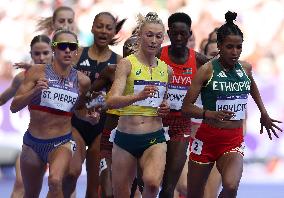 (PARIS2024) FRANCE-PARIS-OLY-ATHLETICS-1500M-WOMEN