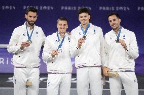 Paris 2024 - France Wins Silver In Men’s Basketball 3x3