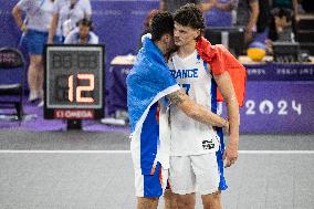 Paris 2024 - France Wins Silver In Men’s Basketball 3x3