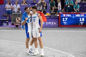 Paris 2024 - France Wins Silver In Men’s Basketball 3x3