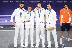 Paris 2024 - France Wins Silver In Men’s Basketball 3x3