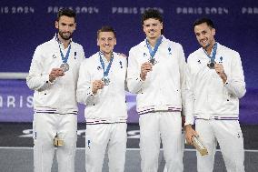 Paris 2024 - France Wins Silver In Men’s Basketball 3x3