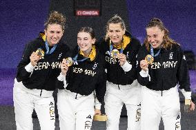 Paris 2024 - Germany Wins Gold In Women's Basketball 3x3