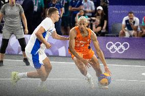 Paris 2024 - Netherlands Take Gold In Men’s Basketball 3x3