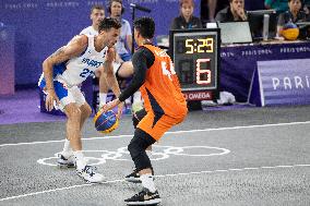 Paris 2024 - Netherlands Take Gold In Men’s Basketball 3x3