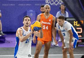 Paris 2024 - Netherlands Take Gold In Men’s Basketball 3x3