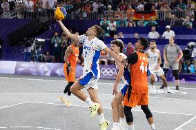 Paris 2024 - Netherlands Take Gold In Men’s Basketball 3x3