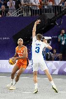 Paris 2024 - Netherlands Take Gold In Men’s Basketball 3x3