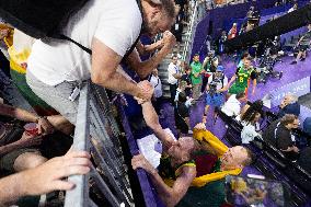 Paris 2024 - Men's Basketball 3x3 - Latvia v Lithuania