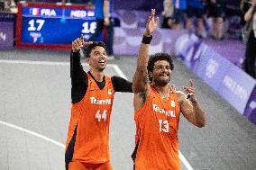 Paris 2024 - Netherlands Take Gold In Men’s Basketball 3x3