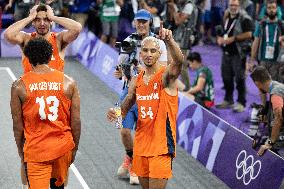 Paris 2024 - Netherlands Take Gold In Men’s Basketball 3x3