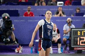 Paris 2024 - Women's Basketball 3x3 - Canada v USA