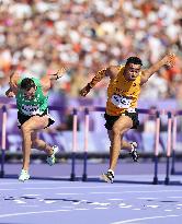 (PARIS2024) FRANCE-PARIS-OLY-ATHLETICS-110M HURDLES-MEN