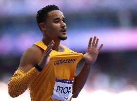 (PARIS2024) FRANCE-PARIS-OLY-ATHLETICS-110M HURDLES-MEN