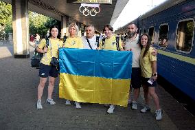 Ukrainian wrestlers off to Paris 2024 Olympics