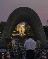 79th anniversary of U.S. atomic bomb attack on Hiroshima