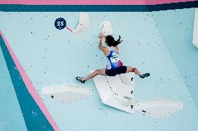 Paris 2024 - Climbing - Women’s Boulder And Lead