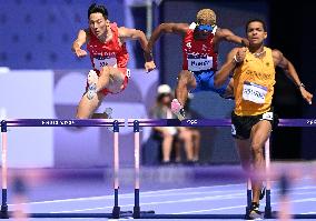 (PARIS2024) FRANCE-PARIS-OLY-ATHLETICS-400M HURDLES-MEN