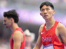 (PARIS2024) FRANCE-PARIS-OLY-ATHLETICS-400M HURDLES-MEN