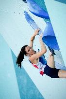 Paris 2024 - Climbing - Women’s Boulder And Lead