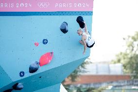 Paris 2024 - Climbing - Women’s Boulder And Lead