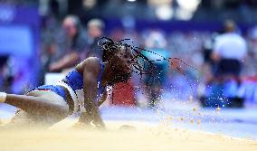 (PARIS2024) FRANCE-PARIS-OLY-ATHLETICS-LONG JUMP-WOMEN