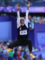 (PARIS2024) FRANCE-PARIS-OLY-ATHLETICS-LONG JUMP-WOMEN