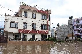 Flooding In Nepal.