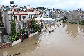 Flooding In Nepal.