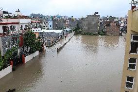 Flooding In Nepal.