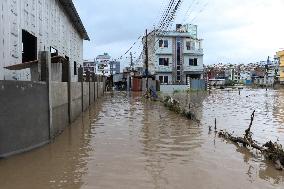 Flooding In Nepal.