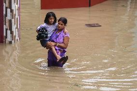 Flooding In Nepal.